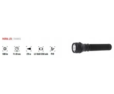 Mactronic 1000lm įkraunamas žibintuvėlis su įkrovimo stotele PATROL LTD THH0055