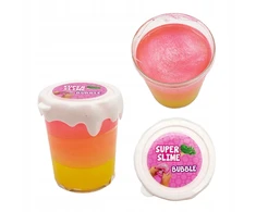 Madej Masa putty brokatowa Slime 3 kolorowa w kubeczku Crystal Mud
