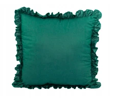 Mae Duze Užvalkalas su falbanką na poduszkę 40 x 40 cm jasiek medvilnė polski producent