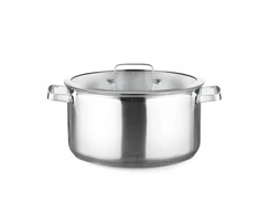 Maestro puodas su dangčiu 2.5l, 20cm, nerūdijantis plienas, indukcija