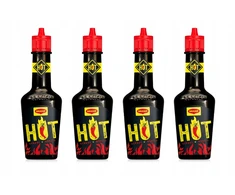 Maggi Hot Spicy Liquid Seasoning Original sriubų patiekalams iš Vokietijos 4x
