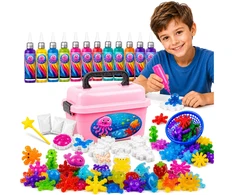 Magic Jelly XXL Glue Vanduo Gels 3D DIY Kit Žaidimų tešla vaikams