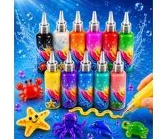Magic Jelly XXL Glue Vanduo Gels 3D DIY Kit Žaidimų tešla vaikams