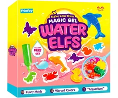 Magic Vanduo Elf „pasidaryk pats“ vandens rinkinys GEL MAGIC WATER FIGURINES AquaGel IA1