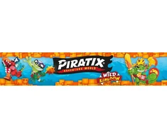 Orbico Magicbox Piratix 3in1 Dragon Ship Set Captain Big Raudona's Dragon Ship ir priedai