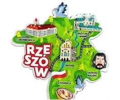 Magnes I love Poland Rzeszów ILP- MAG- C- RZE- 13 Pan Dragon