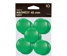 Magnesy 40mm GRAND žalia 10 SZTUK