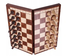 Magnetiniai mediniai šachmatai Square 350, 38x38 cm