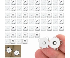 MAGNETINIAI MYGTUKAI 30 VNT 14 MM SKRYDŽIAI SIUVIMO KREPŠIUI SIUVIMO