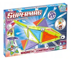 Magnetinis konstruktorius Supermag Primary Trendy, 0157, 116 d.