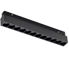 Magnetinis LED bėgelių šviestuvas DPM MTL-SPL-12W-B, 12 W, 4000 K, 960 lm, juodos sp.