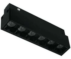 Magnetinis LED bėgelių šviestuvas DPM MTL-SPL-6W-B, 6 W, 4000 K, 480 lm, juodos sp.