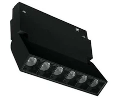 Magnetinis LED bėgelių šviestuvas DPM MTL-ZDSP-6W-B, 6 W, 4000 K, 480 lm, juodos sp.