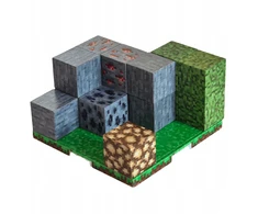 Magnetinis pagrindas, Minecraft blokelių pagrindas – žolė, samanos ir akmuo