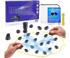 MAGNETINIS ŠAMATŲ ŽAIDIMAS 30 KAMULIŲ MAGNETINIAI AKMENYS LAIKOMASIS ŽAIDIMO RINKINYS