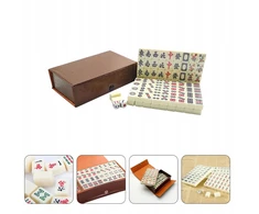 MAHJONG medinis žaidimas CHINESE BOARD CLASSIC kauliukų rinkinys x146