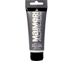 Maimeri Acrilico Akriliniai Dažai 200ml - 017 Platinum Baltas