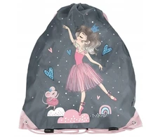 Bag for shoes Paso Ballerina. pink/pilkas