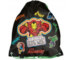 Maišelis sportinei aprangai Paso Keršytojai (Marvel Avengers) AV23RR-712, juodas