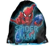 Maišelis sportinei aprangai Paso Žmogus Voras (Spiderman) SP22CS-712, įvairių spalvų