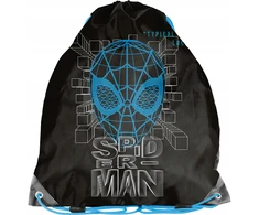 Maišelis sportinei aprangai Paso Žmogus Voras (Spiderman) SP23AA-712, juodas/mėlynas