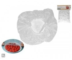 Kitchengo Bikuvalt Maistinė plėvelė-dangtelis, 50 vnt., Universalus dydis Ø10-25cm
