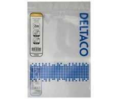 Maitinimo kabelis DELTACO IEC C14 - IEC C5, 2m, juodas / 1902269