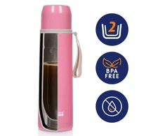 Majestic Sport Izalco 500 ml: Termosas su vieno paspaudimo dangteliu