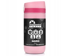 Majestic Sport Termo puodelis Majestic Nord 420 ml kelioninis, automobilinis, rožinis