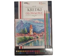 Majewski pieštukų kreidelės 42 vnt.
