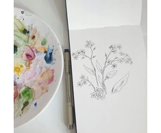 Makaszka „Makashka Dream Garden“ aksominė drugelio pagalvė