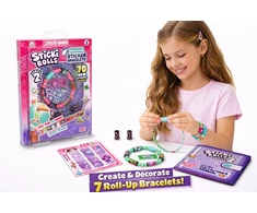 Make It Real STICKI ROLLS Series 2 apyrankė su lipdukais 70 vnt. „Pasidaryk pats“ kūrybinis rinkinys