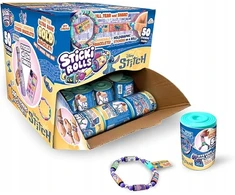 Make It Real Sticki Rolls Stitch DIY apyrankė + 50 lipdukų staigmenos DOVANA