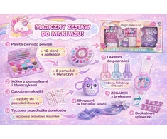 Makiažo ir manikiūro RINKINYS su laikrodžiu vaikams. Mergaičių kosmetika