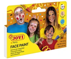 Makiažo kreidelės 10 spalvų Jovi