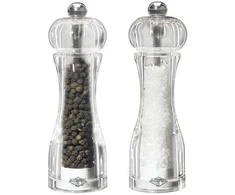 Küchenprofi Toronto - Pepper and Salt Mill with Ceramic Grinding Mechanism 14x4.5 cm Set of 2