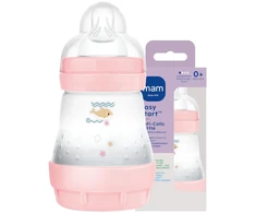 MAM BABY ANTI-COLIC 0M+ BUTELIUKAS NAUJOGIMS 160 ml