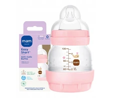 MAM Baby Anti-Colic Bottle 130 ml čiulptukas 0m Naujagimiui