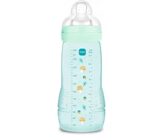Mam Akcesoria MAM Baby Easy Active Bottle 330 ml su greitu speneliu 4m+ nuo pilvo dieglių