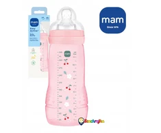 MAM Baby Easy Active buteliukas nuo pilvo dieglių 330 ml su 4m+ greitu speneliu