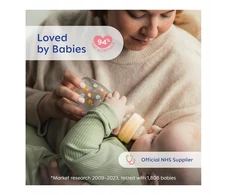 MAM Baby Papka Kaszka buteliuko žindukas 6 m+ (X) storio maistas 2 vnt.