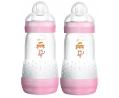 Mam Baby Anti-colic buteliukas rožinis 260ml