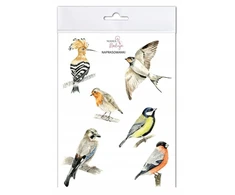 Mama Maluje Lyginamieji lipdukai Birds 2 233x152 mm Mama Paints