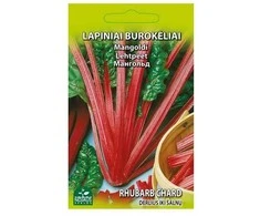 Bikuvalt Mangoldai `Rhubarb Chard` raud,, 3g 1558