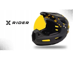 Manta KASK FULLFACE NA ROWER HULAJNOGĘ QUADA SKUTER OCHRONNY BEZPIECZNY XRIDER L