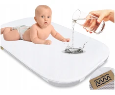 Manufaktura Materacy ODDYCHAJĄCY Ochraniacz na Chicco Next2Me Nieprzemakalne Prześcieradło 82x50