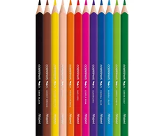 Maped Infinity grafitinės kreidelės, 12 spalvų, dėklas