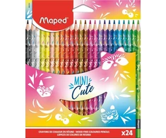 Maped Mini Cute Crayons 24col.