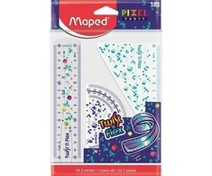 Maped Pixel Twist'n Flex geometrinis rinkinys, 3 vnt.