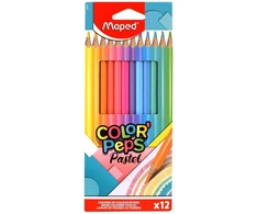 Maped Spalvotas pieštukas ColorPeps Pastel 12vnt